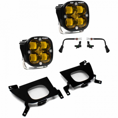 Squadron SAE Amber Fog LED Pocket Light Kit | Baja Designs 447529